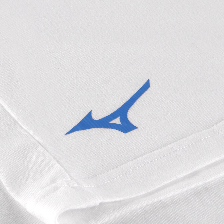 Mizuno 125th Anniversary S.S. Lazio Cotton Tee Logo Men White
